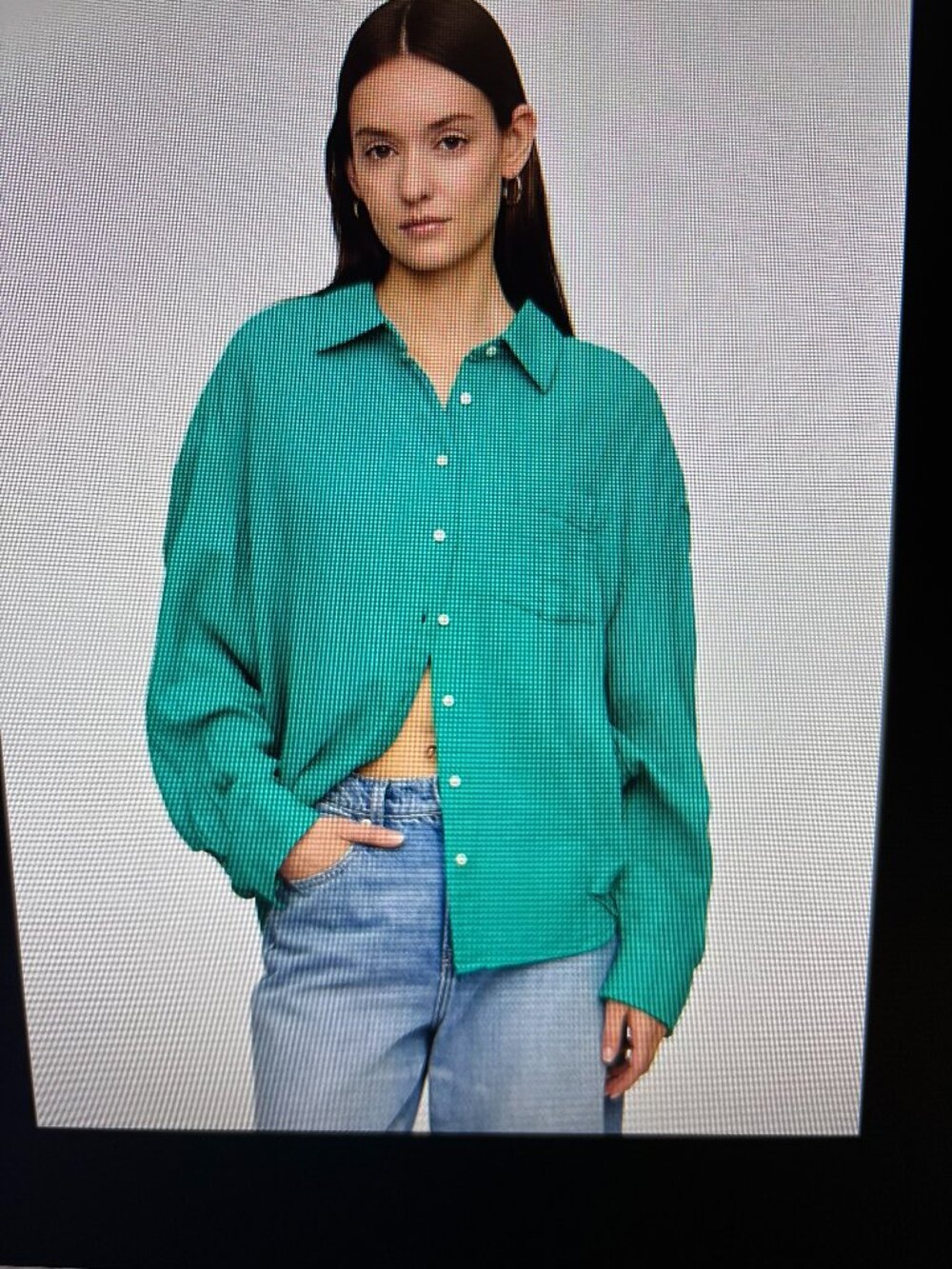 Gap Gauze Shirt - M